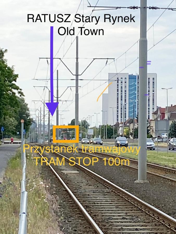 Apartament Goplanska Free Parking Self Check-In 24H Poznań Esterno foto